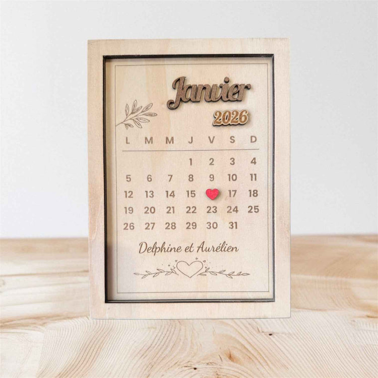 Cadre Personnalisable Mariage - Un Souvenir Éternel de Votre Amour - Douce gravure