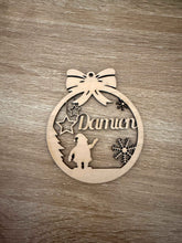 Boule de Noël personnalisée avec prénom – 4 modèles
